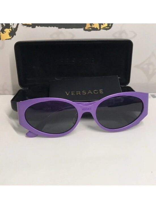 New Authentic Purple Cat-Eye Sunglasses VE2263 main image 6